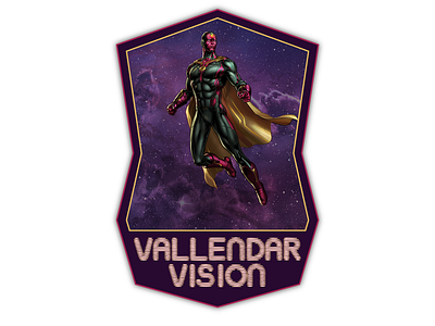 Valendar Vision design fantasy football football illustration logo sports