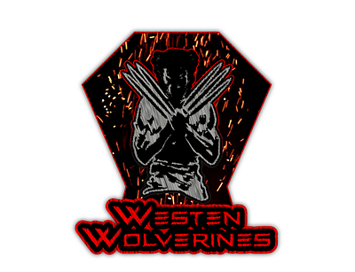 Westen Wolverines design fantasy football football illustration logo sports