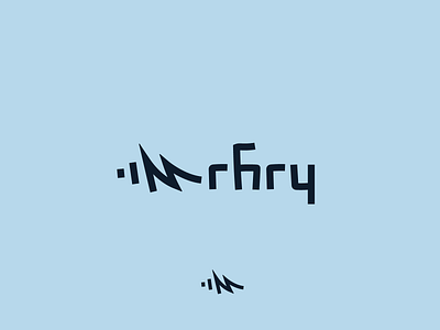 Merkury branding flat logo