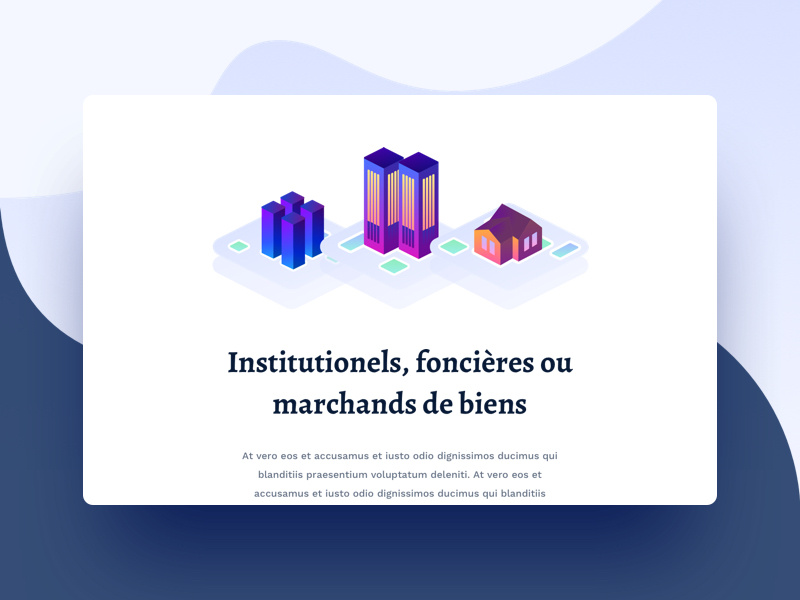 Real Estate 🏬 website ux ui sun realestate purple illustration flat drawing building branding 3d
