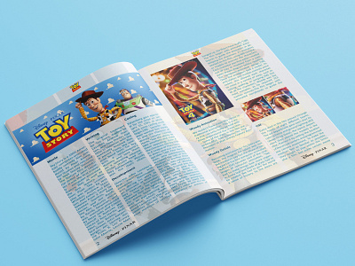Toy Story 4 - Magazine Design