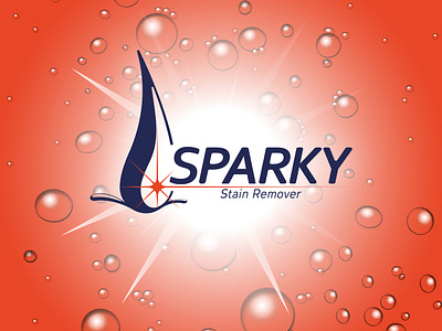 Sparky Stain remover - Brand Identity