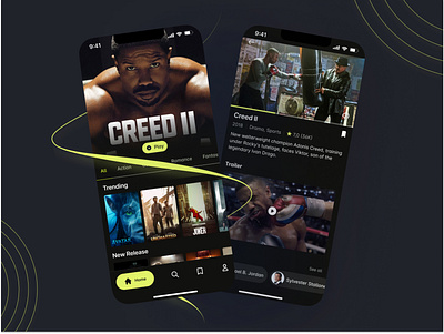 Movie Mobile Design android app cinema design ios mobile mobile app mobile app design mobile design mobile ui mobile ux movie movie app movies trend ui ui design ux ux design