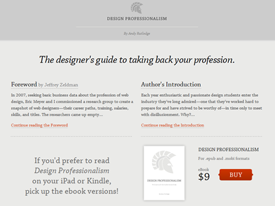Design Professionalism - published book design gray orange professionalism