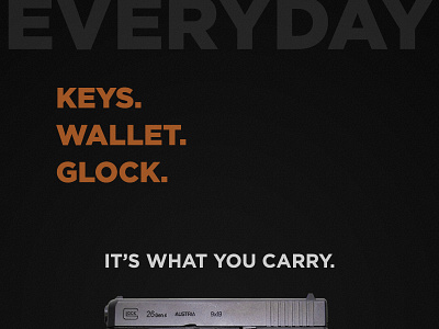 Keys, Wallet, Glock
