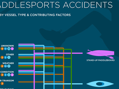 Paddlesports Accidents Infographic infographic