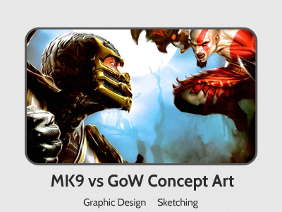 Our Work Section - Telemage hover mortal kombat portfolio themes typography