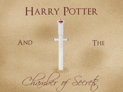 Chamber of Secrets chamber harry potter poster secrets icons sword typography