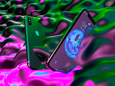 iphone x 3d art 3dmodel cinema 4d iphone iphone x