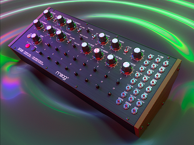 moog dfam 3d model after effects cinema 4d corona render moog moog dfam