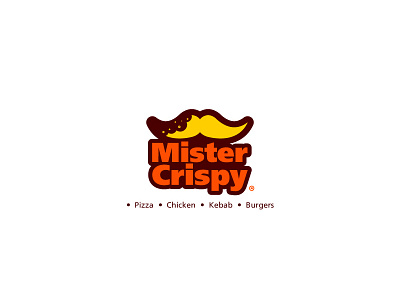 MisterCrispy chip crispy food logo restaurant