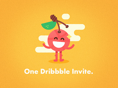 Only ONE Dribbble invite 🍒