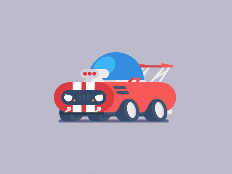 Tuning Car #1 by Andy Kurochkin on Dribbble