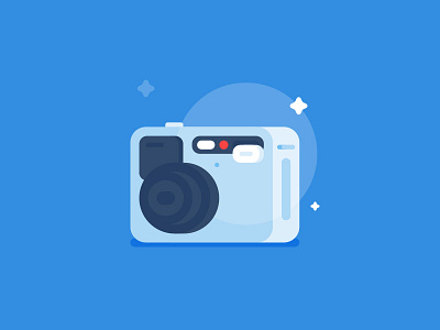 Camera cam camera clean icon illustration leica photo vector