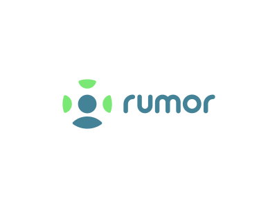 Rumor - Logo balance identity illustration line logo man marks monogram people rumor simple user