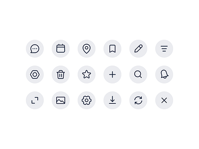 Icons icon illustration line minimal simple ui vector web