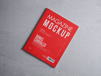 Magazine Mockup minimal