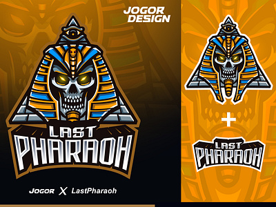 Last Pharaoh mascot logo design