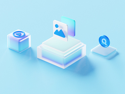 3d icon 3d graphic design ui