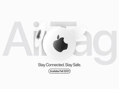 Apple AirTag Concept, Based On Rumors.