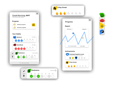 Habit Tracker App- light mode