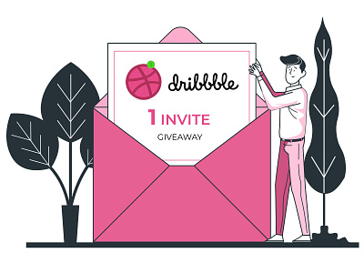 1 Dribbble invite giveaway