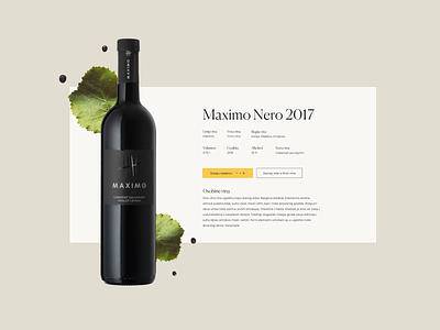 Keeping it simple, yet significant design ecommerce inspiration modern redesign simple tradition ui ux webshop website design wine