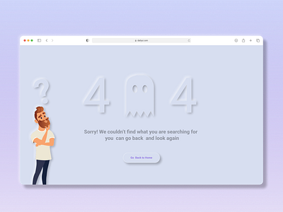 Daily UI : 008 404 Page behancedesigner branding dailyui dailyui008 design error404 illustration productdesigner ui uiuxdedigners ux