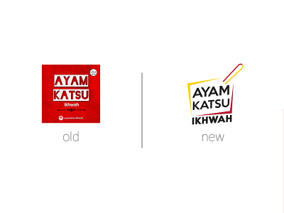 Ayam Katsu Ikhwah Rebranding Logo