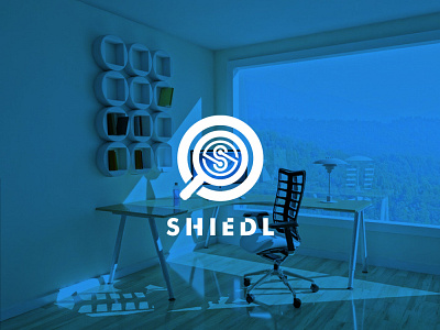 Shiedl Logo project branding design flat logo web