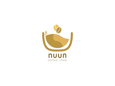 Nuun Kopi Logo project branding design flat logo logos vector