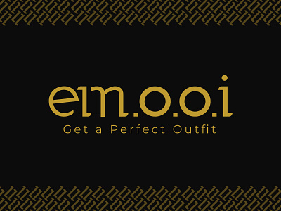 Final Logo for em.o.o.i Clothing Brand branding design flat logo logos logotype minimal typography vector