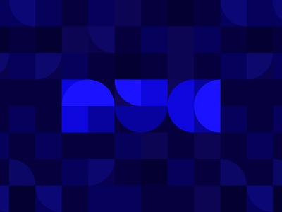 NYC blue colour geometric illustration lettering new york nyc shapes type typography