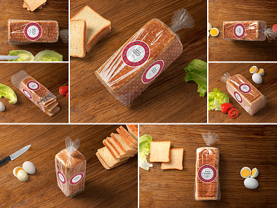 Bread Packing Mockups