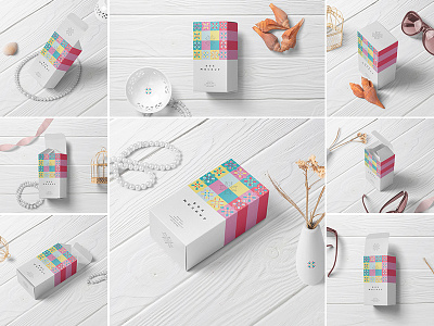 Rectangle Paper Box Mockups