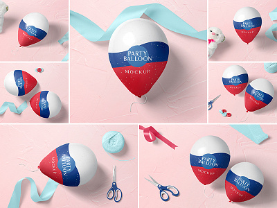 Party Balloon Mockups