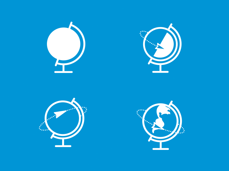 Globe Icons globe earth icon flat