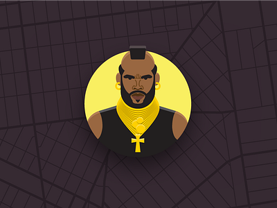 Yelo App Avatar Illustration - Mr. T