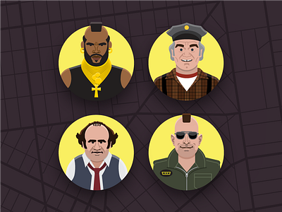 Yelo App Driver Avatar Illustrations