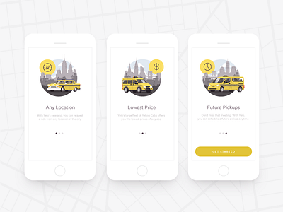 Yelo App Onboarding Screens