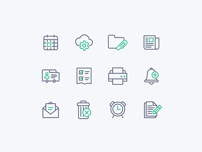 Icon Set Closeup 1 app branding design flat icon icons illustration logo mobile ui ux vector web web design