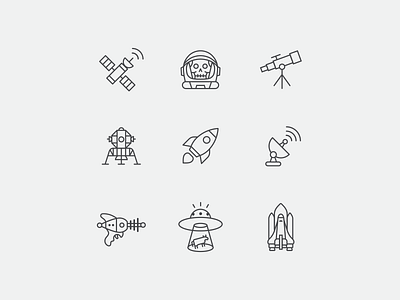 Space Icons Icon Family