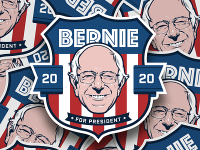 Bernie Sanders stickers