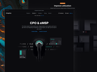 Chargetrip - CPO & eMSP Solution Page