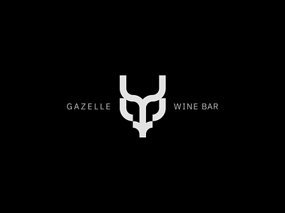 Gazelle Wine Bar branding clean conceptual design designs flat gazelle graphic graphicdesign illustrator logo logomark logos logotype mark minimal monochromatic typography vector winebar