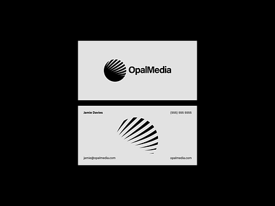 OpalMedia branding clean design dynamic flat fluidity illustrator linework logo logomark logomodern logotype mark minimal monochromatic movement opal rejected logo typography vector