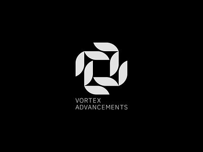 Vortex Advancements brand brand design brand identity branding clean design flat identity identity branding identitydesign illustrator logo logodesign logomaker logomark logotype mark minimal typography vector