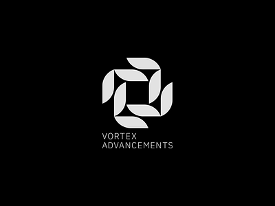 Vortex Advancements brand brand design brand identity branding clean design flat identity identity branding identitydesign illustrator logo logodesign logomaker logomark logotype mark minimal typography vector