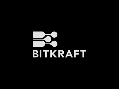 BITKRAFT Rejected Concept brand brand identity branding branding design clean design dynamic flat identity identity design illustrator logo logo design logomark logotype mark minimal monochromatic typography vector