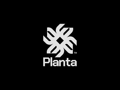 Planta brand branddesign brandidentity branding clean design flat idenity identity branding identitydesign illustrator logo logodesign logomark logotype mark minimal monochromatic typography vector